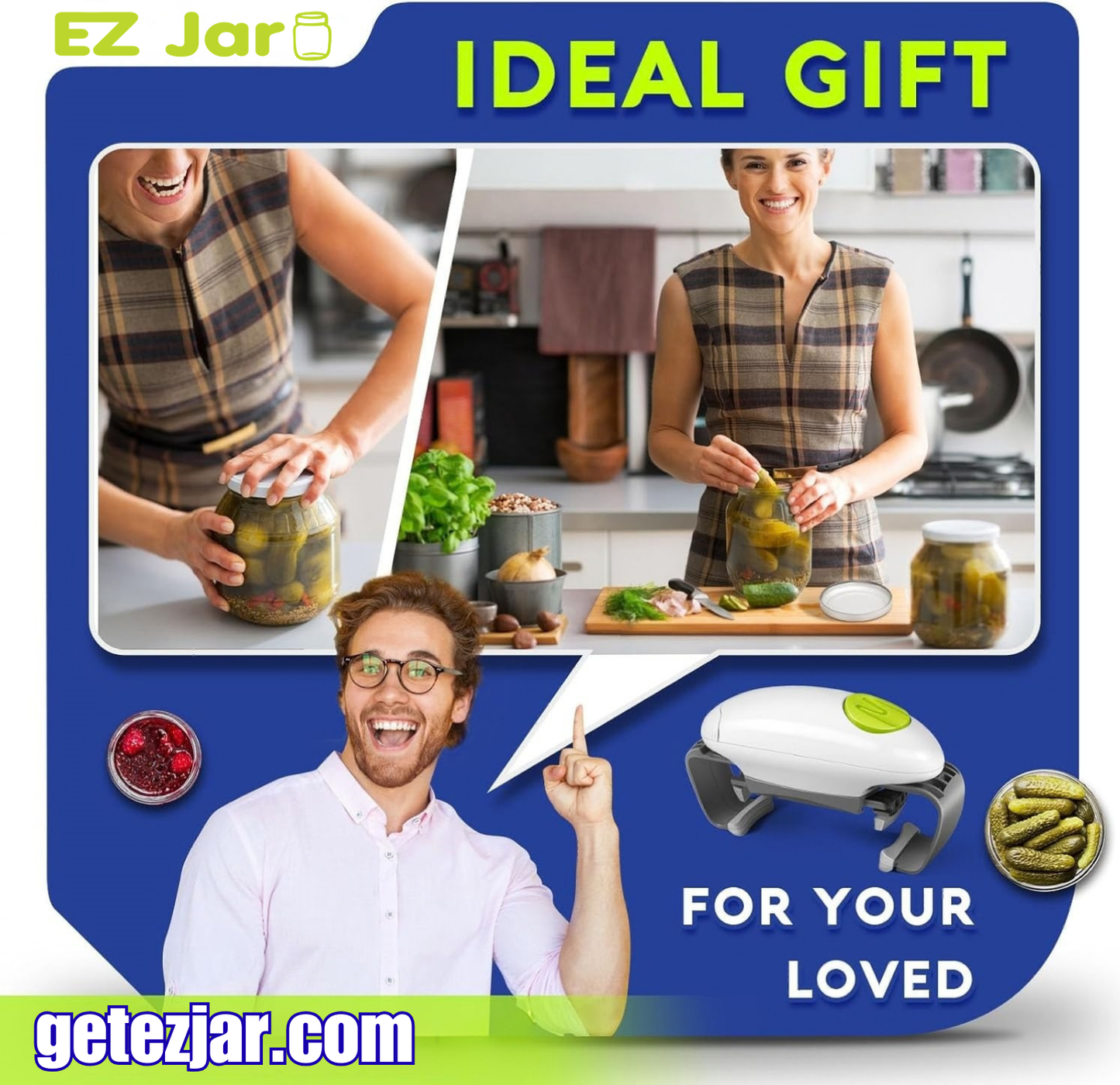 EZ Jar - Electric Jar Opener