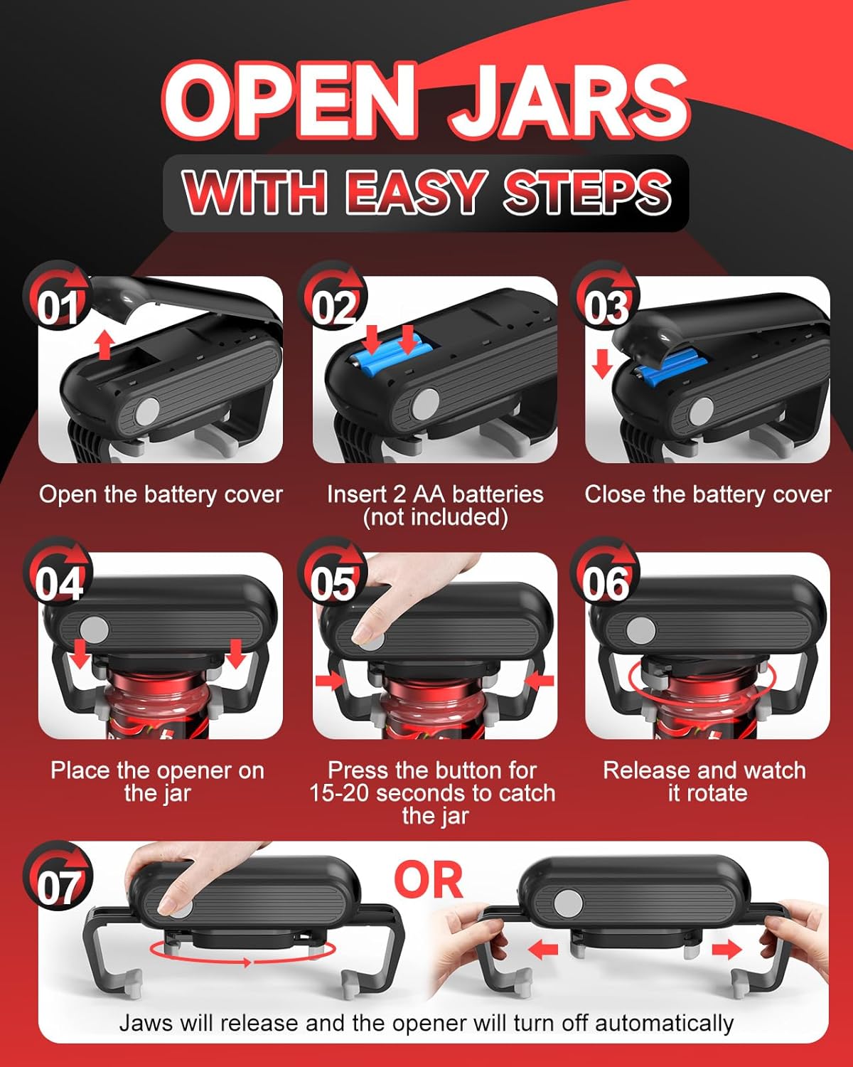 EZ Jar - Electric Jar Opener